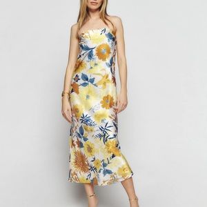 NWT Reformation Joana Silk Dress